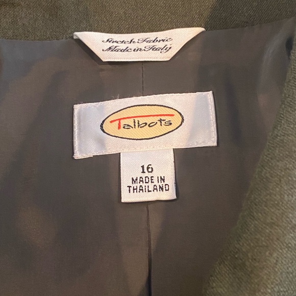 🍁Talbots stretch wool blazer. EUC - Picture 8 of 10